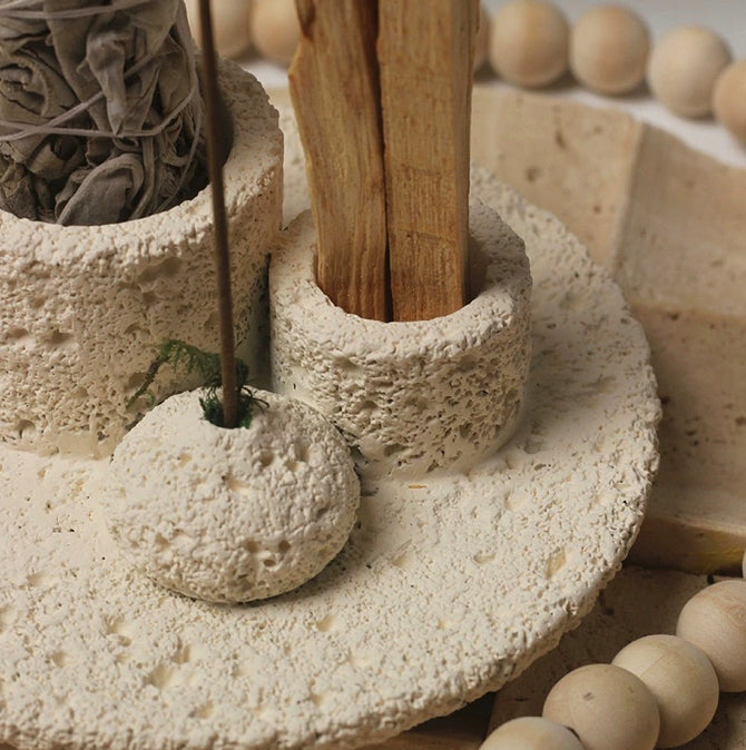 Handmade Sage and Insense Burner Stand